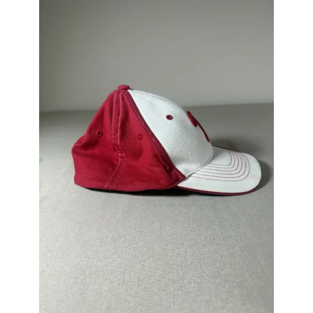 VINTAGE Philadelphia‎ Phillies Hat Youth Twins Enterprise Red White MLB Baseball